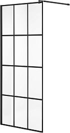 Niagara Душевая перегородка Nova 90 NG-685-90BLACK черная – фотография-1